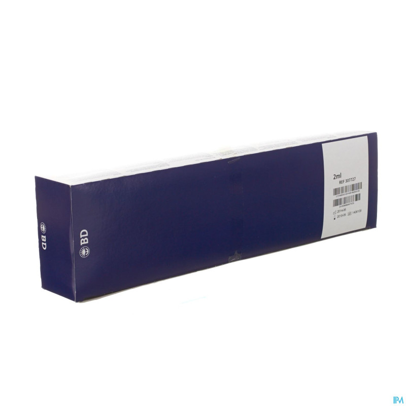Bd emerald seringue  2ml luer slip    100 307727