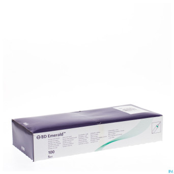 Bd emerald seringue  5ml+aig.21g 1 1/2  100 307732