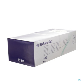 Bd emerald seringue 10ml+aig.21g 1 1/2  100 307737