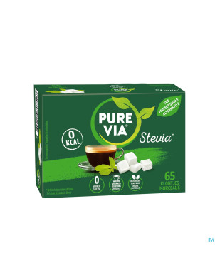 Pure via edulcorant morceaux 65 (130g)