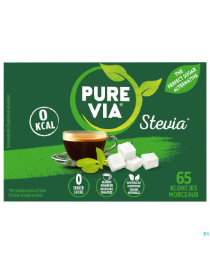 Pure via edulcorant morceaux 65 (130g)