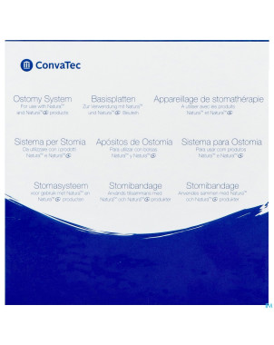 Natura plaques stomahesive    45mm 5 401982