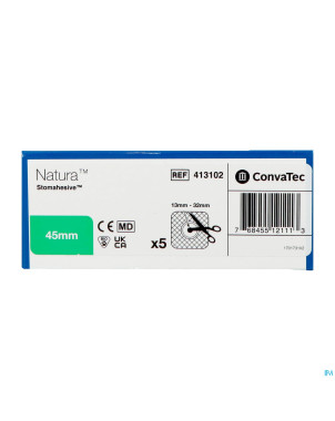 Natura plaques stomahesive flex    45mm 5 413102