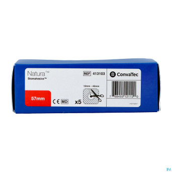 Natura plaques stomahesive flex    57mm 5 413103