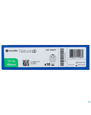 Natura + p/o beige invisiclose 45mm 10 416417