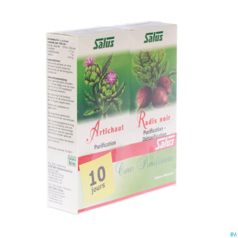 Salus duo jus artichaut+jus radis noir 2x200ml