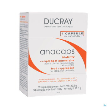 Ducray anacaps tri-activ  caps 1x30