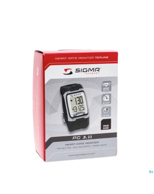 Sigma pc3.11 cardiofrequencemetre noir   sig-23110