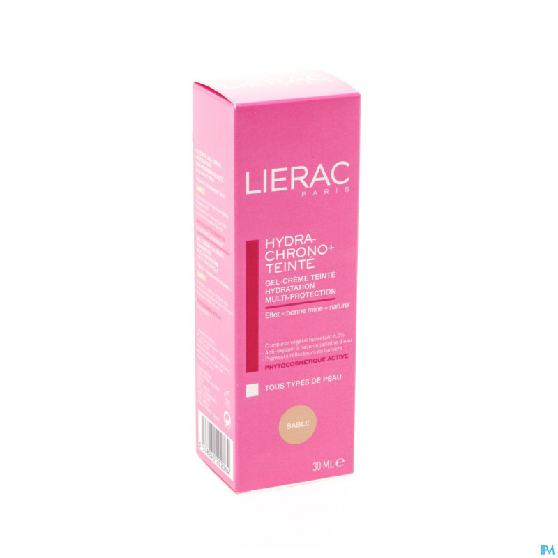Lierac hydra chrono+teinte sable gel-cr  tube 30ml