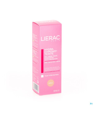 Lierac hydra chrono+teinte sable gel-cr  tube 30ml