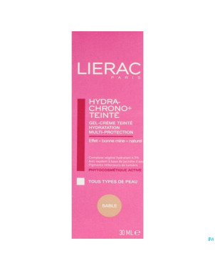 Lierac hydra chrono+teinte sable gel-cr  tube 30ml