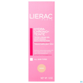 Lierac hydra chrono+teinte sable gel-cr  tube 30ml