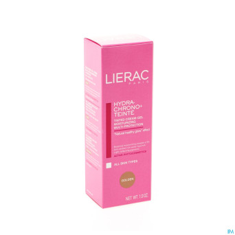 Lierac hydra chrono+teinte dore gel-cr   tube 30ml