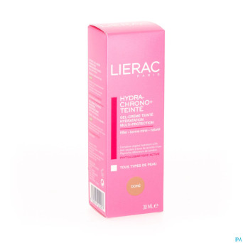 Lierac hydra chrono+teinte dore gel-cr   tube 30ml