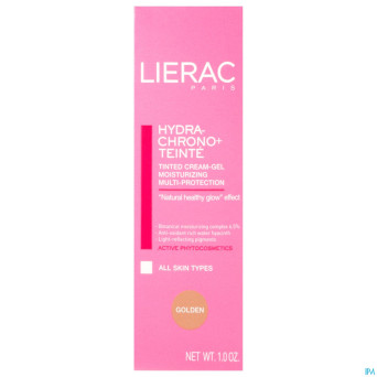 Lierac hydra chrono+teinte dore gel-cr   tube 30ml