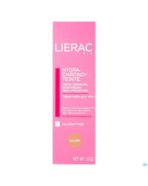 Lierac hydra chrono+teinte dore gel-cr   tube 30ml