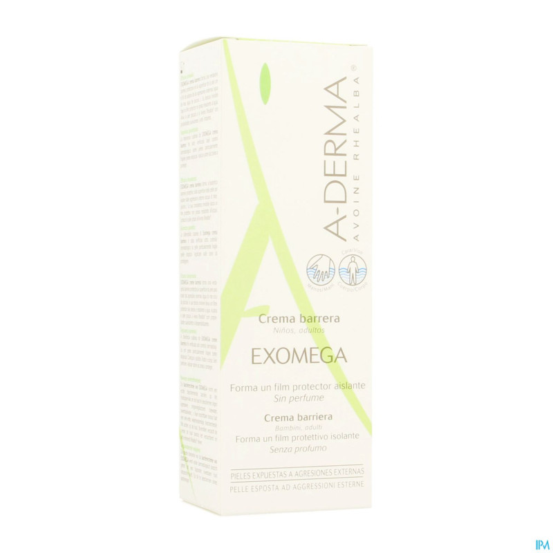 Aderma exomega creme barriere s/paraben tube 100ml