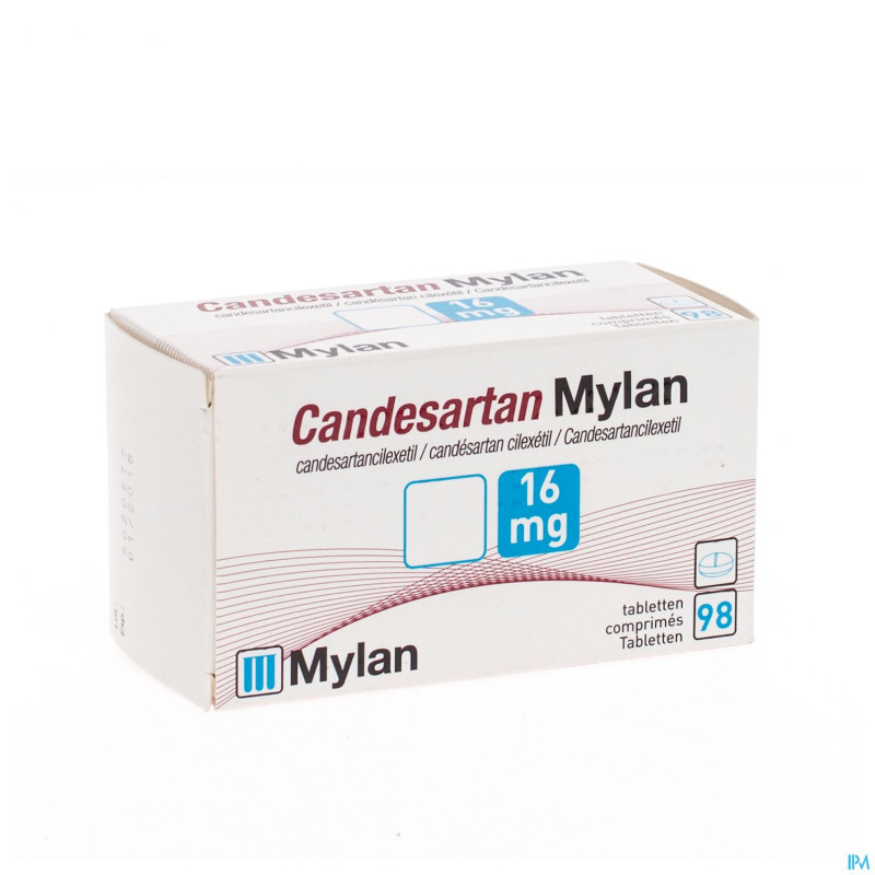 Candesartan mylan tabl 98 x 16 mg