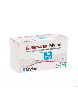 Candesartan mylan tabl 98 x 16 mg