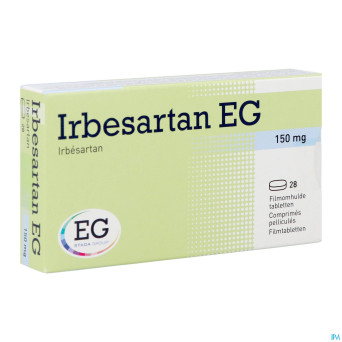 Irbesartan eg 150 mg comp pell 28 x 150 mg