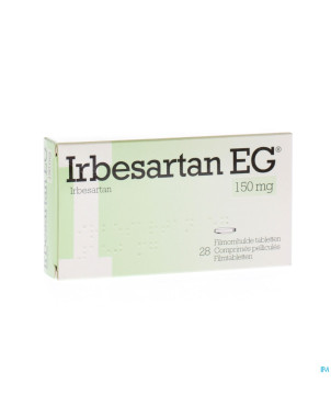 Irbesartan eg 150 mg comp pell 28 x 150 mg