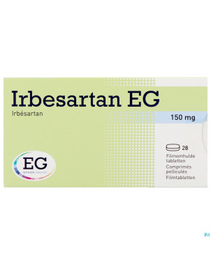 Irbesartan eg 150 mg comp pell 28 x 150 mg