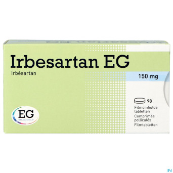 Irbesartan eg 150 mg comp pell 98 x 150 mg