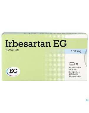 Irbesartan eg 150 mg comp pell 98 x 150 mg