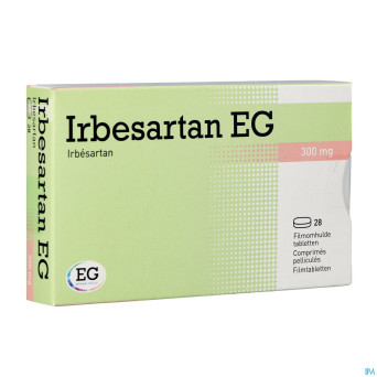 Irbesartan eg 300 mg comp pell 28 x 300 mg