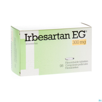Irbesartan eg 300 mg comp pell 98 x 300 mg