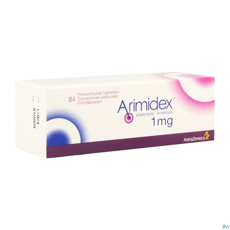 Arimidex impexeco comp 84 x 1 mg pip