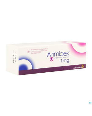 Arimidex impexeco comp 84 x 1 mg pip