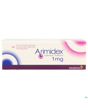 Arimidex impexeco comp 84 x 1 mg pip