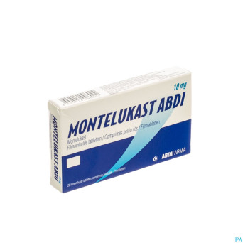 Montelukast abdi 10 mg comp pell 28