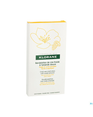 Klorane corps depilat.cire froide vis.-zone sens.6