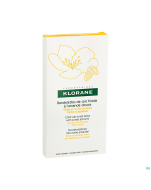 Klorane corps depilat.cire froide vis.-zone sens.6