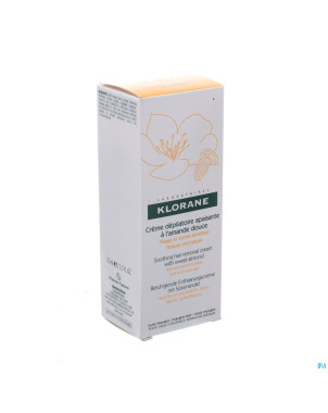 Klorane corps depilat. cr vis-zones sens. 75ml