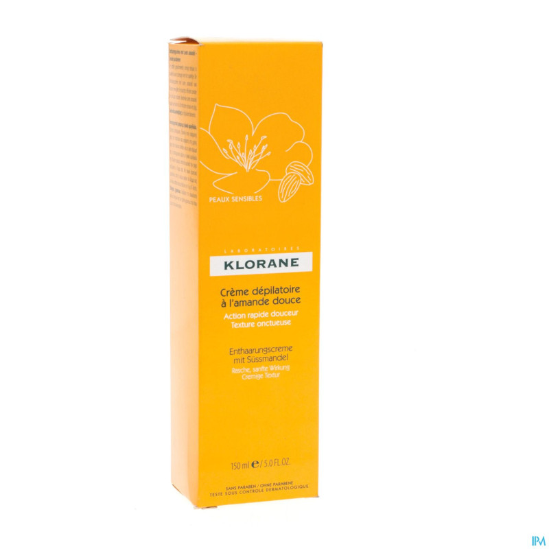 Klorane corps depilatoires cr jambes    tube 150ml
