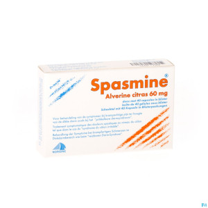 Spasmine caps 40 x 60 mg