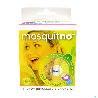 Mosquitno wristband summer pack    5 10181