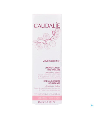Caudalie vinosource creme sorbet hydra   tube 40ml