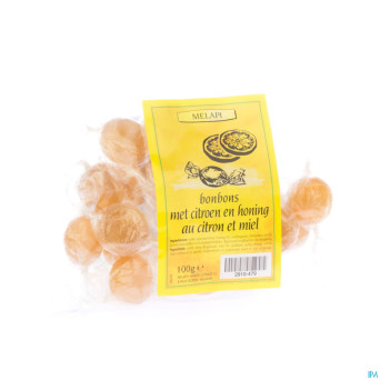 Melapi bonbons au citron-miel 100g 5370