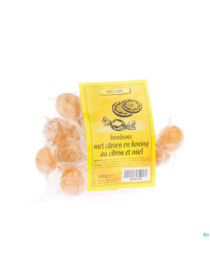 Melapi bonbons au citron-miel 100g 5370