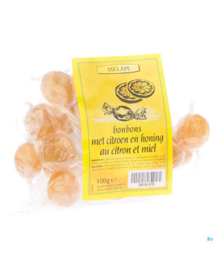 Melapi bonbons au citron-miel 100g 5370