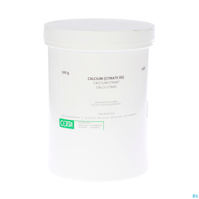 Ca citrate    500g aca