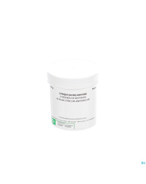 Acide citrique anhydr pdr    250g certa