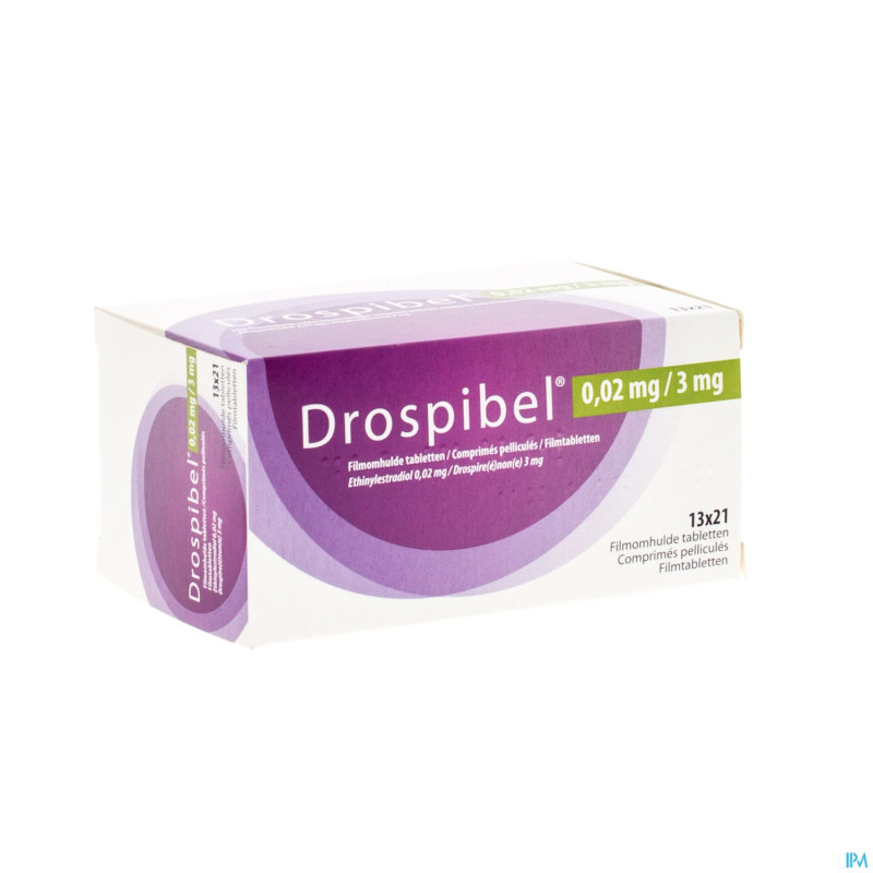 Drospibel 0,02 mg comp enrob 13 x 21