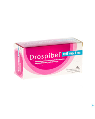 Drospibel 0,03 mg comp enrob  3 x 21