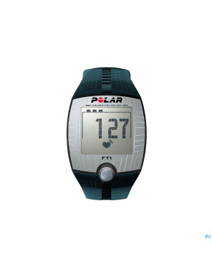 Polar ft1 transparant/blue cardiofrequencemetre