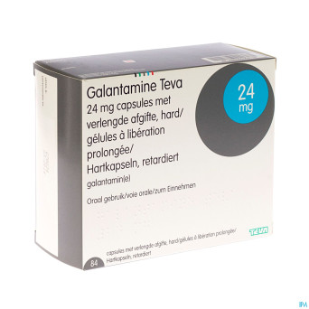 Galantamine teva 24 mg caps liber prolonge 84